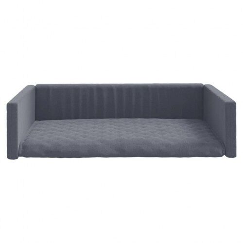 Vidaxl cama de maletero gris oscuro para perros, , large Imagen numero 11