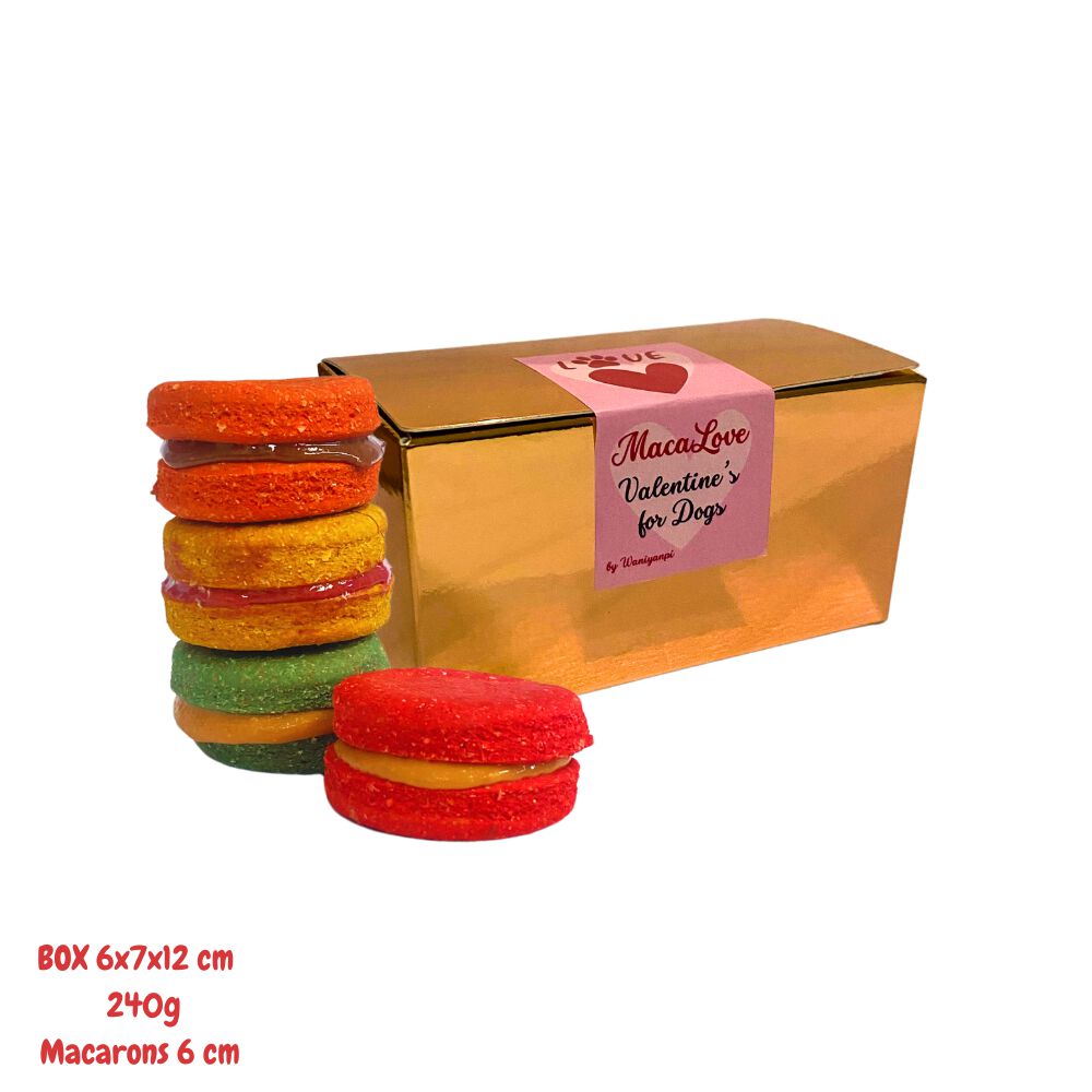 MACALOVE - MACARONS DE SAN VALENT&Iacute;N PARA PERROS, , large Imagen numero 2