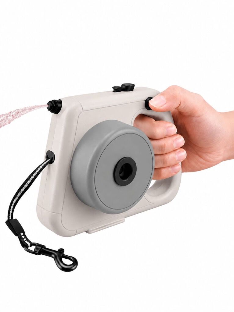 LOBOO Correa Extensible Perro 3 m con Dep&oacute;sito de Agua, Gris, , large Imagen numero 2