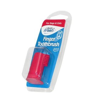 Cepillo de dientes de dedo para perros y gatos