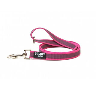 Julius K9 Correa de Adiestramiento Rosa Engomada para perros