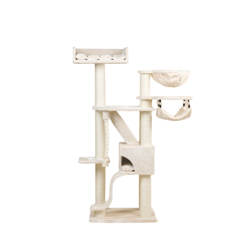 RHRQuality rascador Kilimandjaro crema para gatos, , large Imagen numero 1