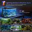 Nobleza Acuario Inteligente 30L - Control por App/Google Assistant/Alexa - Pecera Inteligente con Triple Filtración, Alimentación Remota, Drenaje Automático en 1 Toque - Color Negro, , large indicador imagen numero 5
