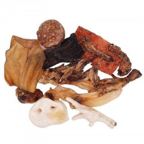 Caja de snacks naturales con pollo, cerdo y vacuno para perros, , large Imagen numero 3