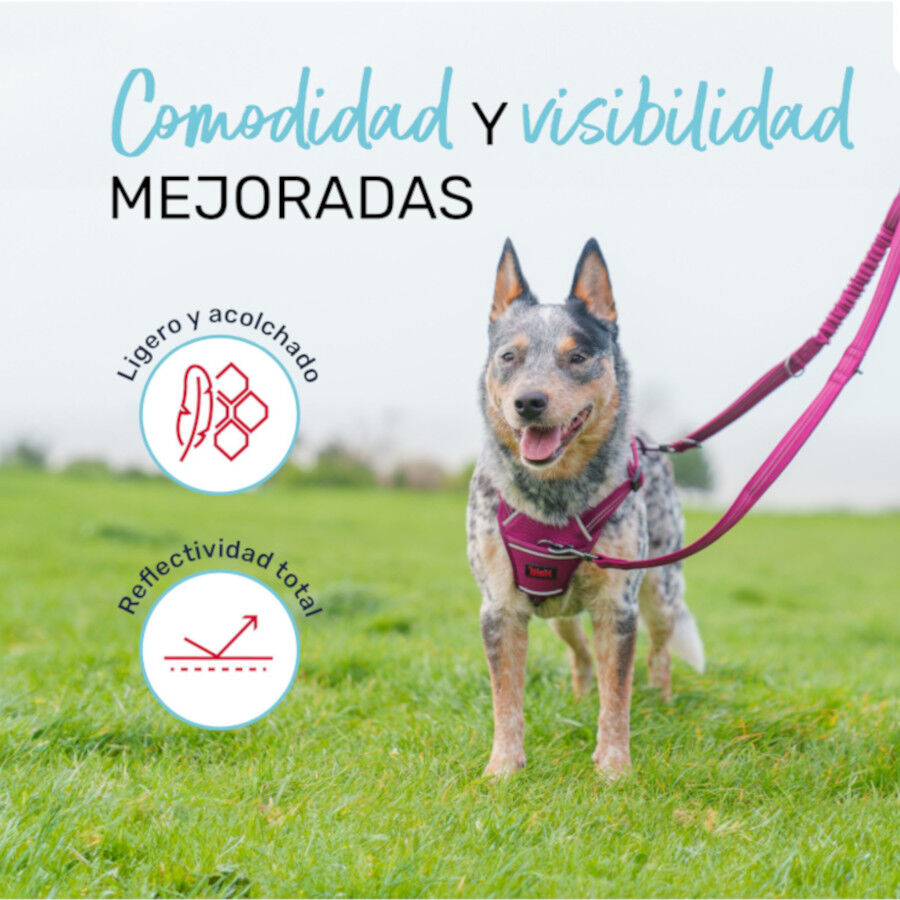 Halti correa multifuncional magenta para perros, , large Imagen numero 3