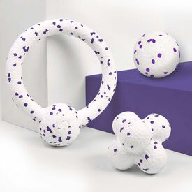 FOFOS | Bounce &ndash; Set de 3 Juguetes (2 Pelotas + 1 Disco Volador)  - Para Perro
