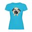 Camiseta mujer "Carlino" color Azul, , large indicador imagen numero 1