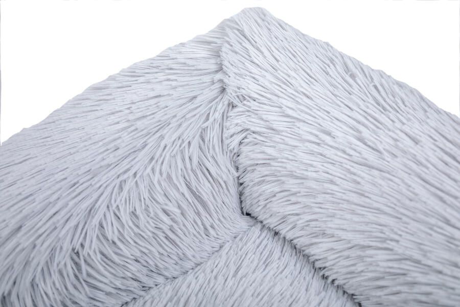 Leeby Cuna Antiestrés Desenfundable Gris para perros thumbnail