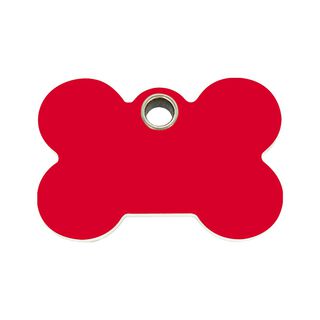 Red Dingo Placa identificativa Plastico Hueso para perros