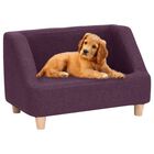 Sofá rectangular para perros color Púrpura, , large image number null