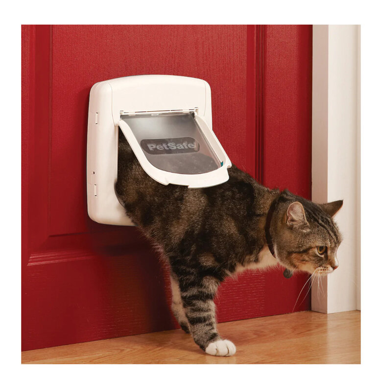 Petsafe Staywell Puerta Magnética Blanca para gatos, , large image number null