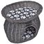 Cama de mimbre para gatos color Gris, , large indicador imagen numero 1