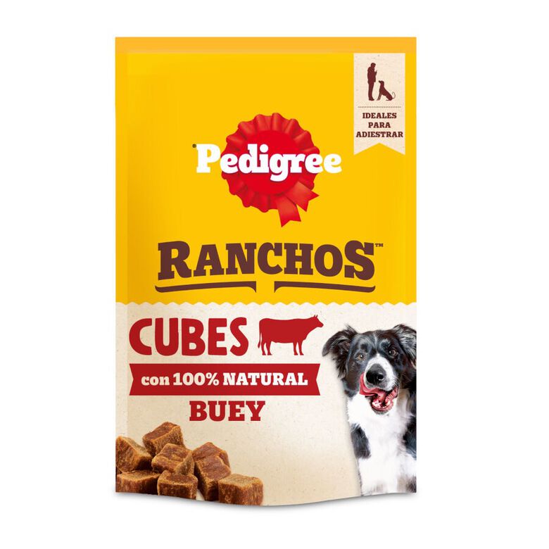 Pedigree Bocaditos Ranchos Cubes de Buey para perros thumbnail