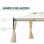 Outsunny Pérgola Cenador blanco para jardín, , large indicador imagen numero 5