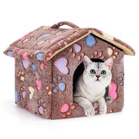 Nobleza Caseta marrón para Perros y Gatos