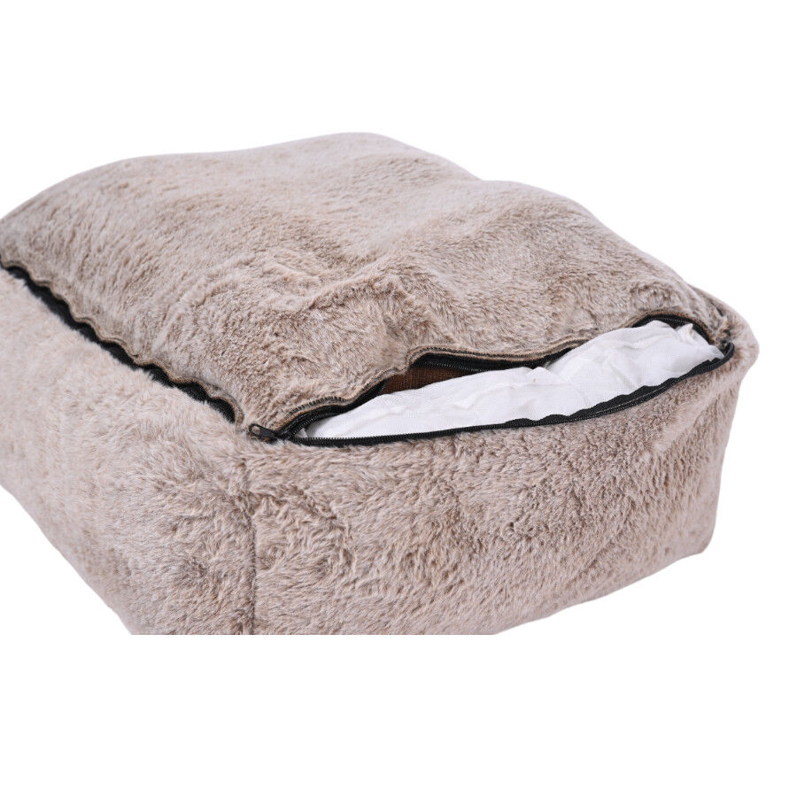 Leeby cama suave gris oscuro para perros, , large Imagen numero 8
