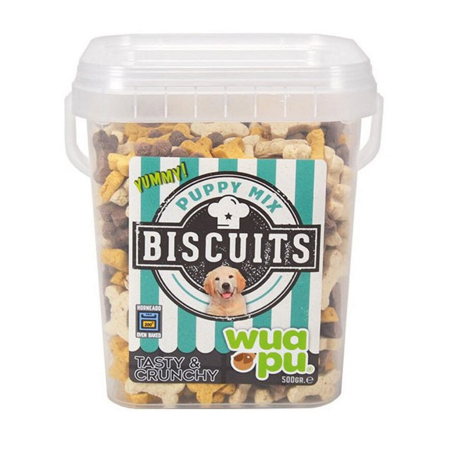 WUAPU BISCUITS PUPPY MIX 500GR, , large Imagen numero 1