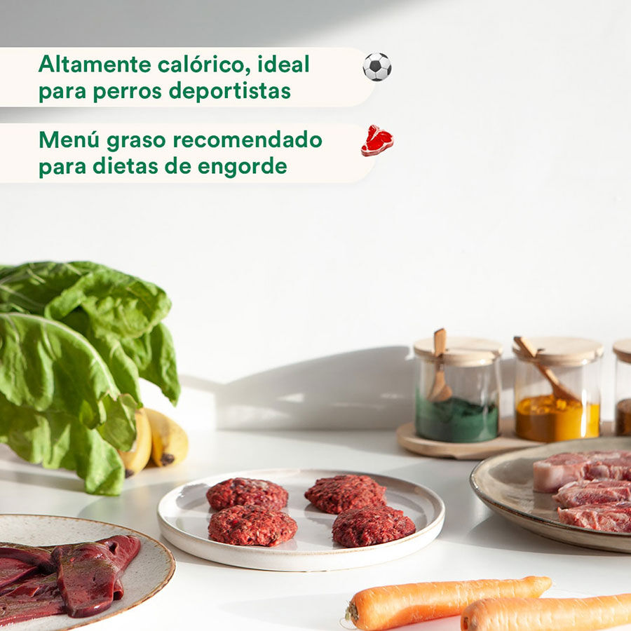 Pack de men&uacute; completo BARF para perros sabor Cordero, , large Imagen numero 4