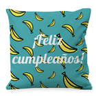 Cojin Personalizado plátanos color Turquesa, , large image number null