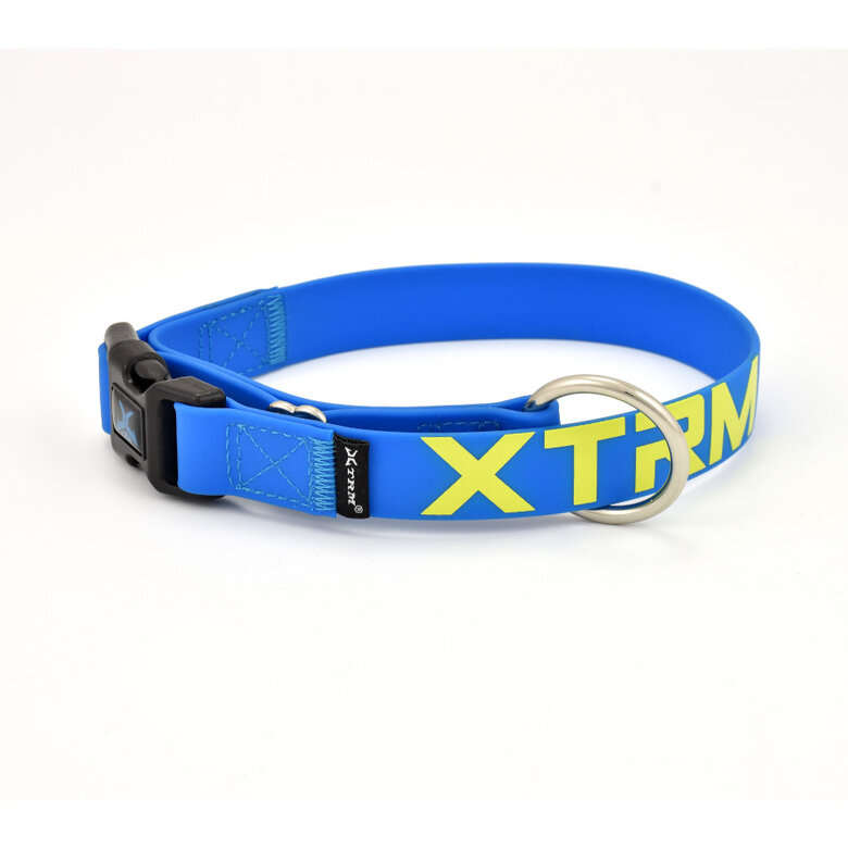 X-TRM Collar Azul PVC para perros, , large image number null