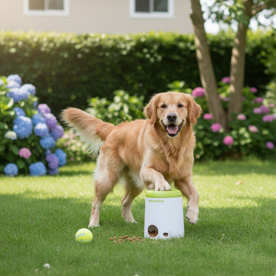 All For Paws Interactives Juguete Lanzador Golosionas para perros, , large Imagen numero 1