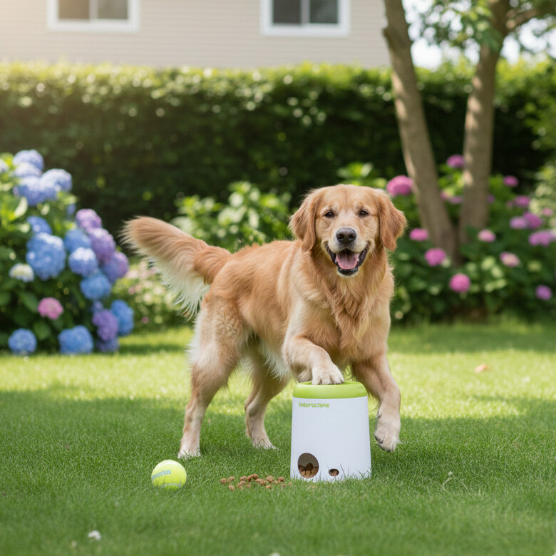 All For Paws Interactives Juguete Lanzador Golosionas para perros