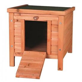 Trixie Natura Caseta de Madera con Techo Abatible Marrón para perros