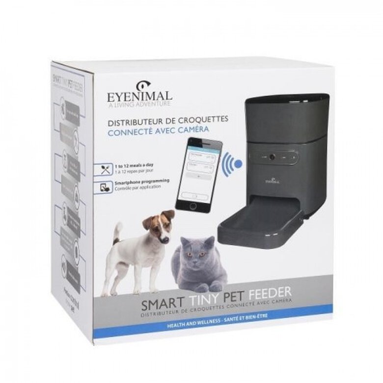 Eyenimal Tiny Pet Feeder Comedero con Wifi para perros y gatos