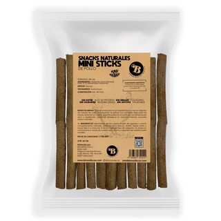 BIMORDISCOS Mini Barritas para Perros y Gatos - Pollo