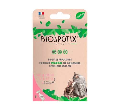 Biospotix  Pipetas Repelentes para gatos