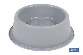 Cofan Comedero gris para Mascotas