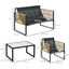 Outsunny Muebles de Jardín Crema, , large indicador imagen numero 3