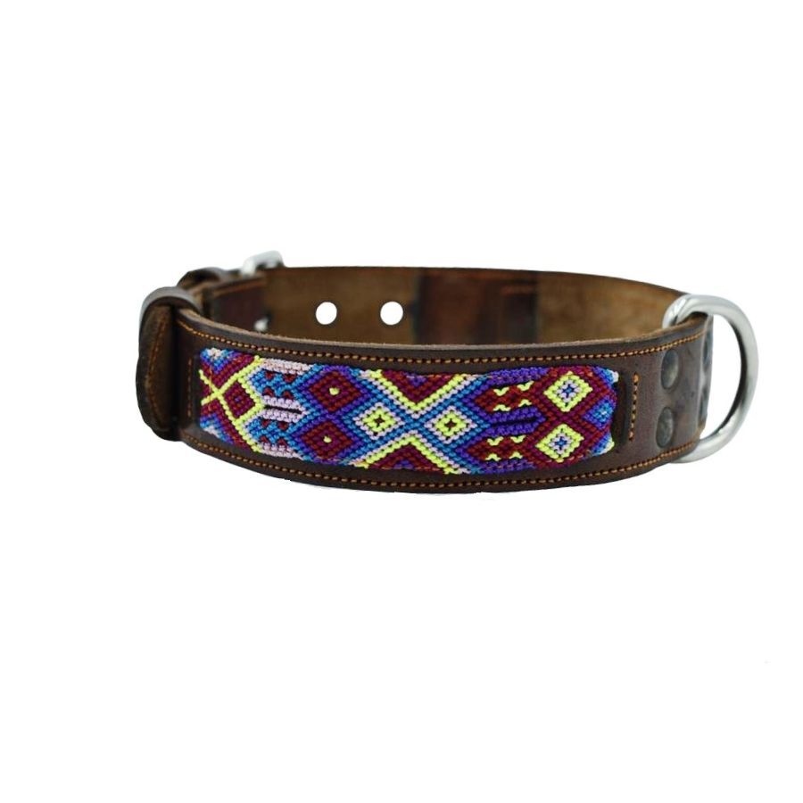 LOYAL COLLAR DE PIEL ARTESANAL TALLA L PARA PERROS, , large Imagen numero 1