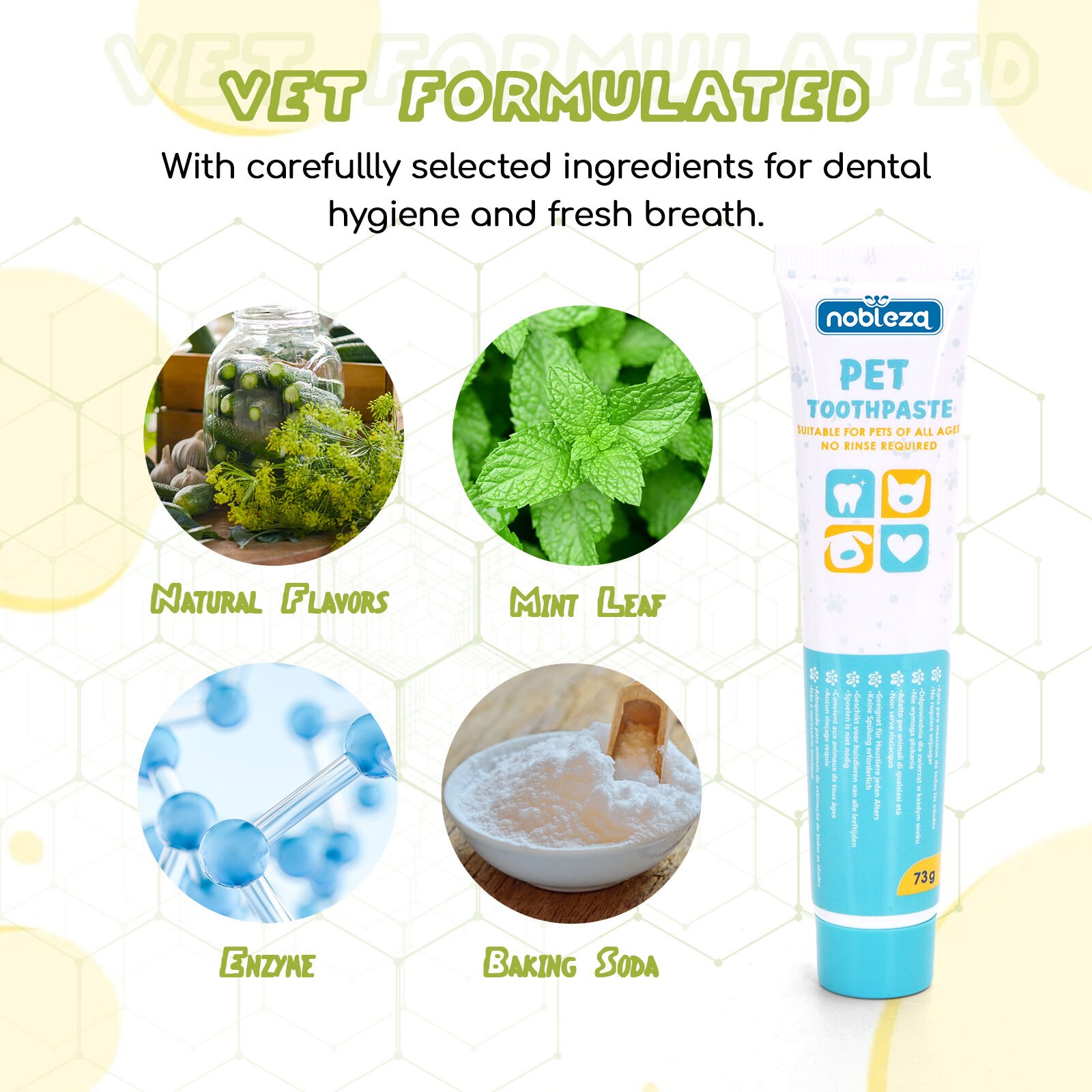 Nobleza Set Higiene dental para perros thumbnail