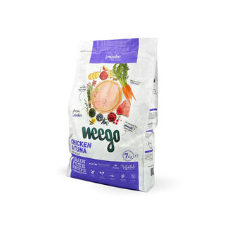 Weego Pienso Adultos sabor Pollo y Atún para gatos