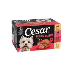 Cesar Selecci&oacute;n Clasicos Tarrina en Pat&eacute; para Perros - Multipack