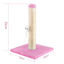 Nobleza &ndash; Poste rascador para gatos de sisal con juguete. Peque&ntilde;o, Color Rosa Medidas: 25 * 25 * 35 cm, , large indicador imagen numero 5