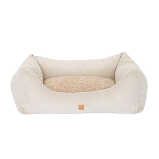 Pet and Co Cama Kingston Cord Doble Cara Arena Perros