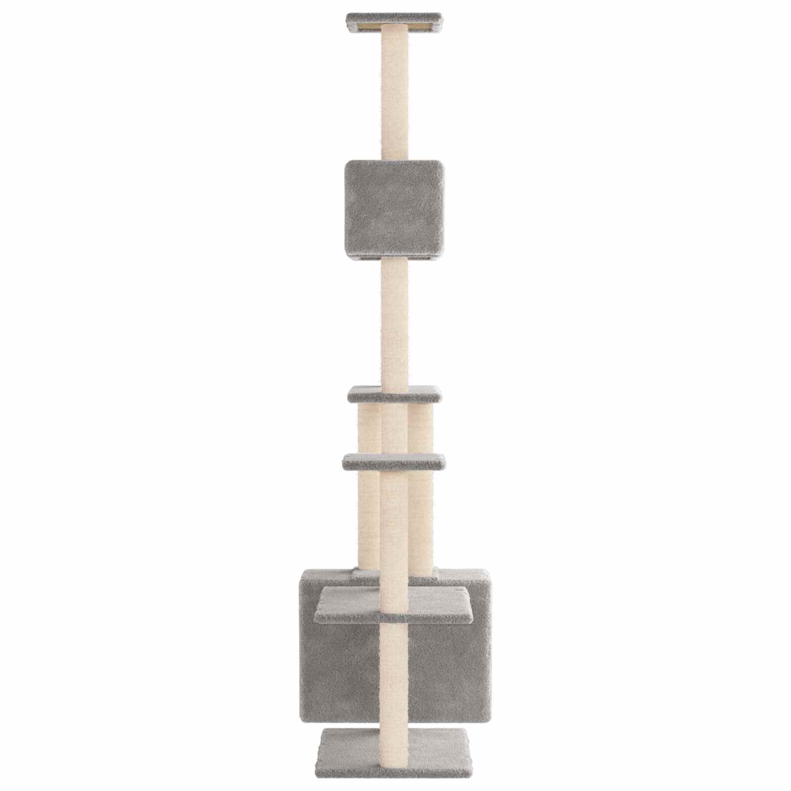 vidaXL &Aacute;rbol para gatos con postes de sisal &Aacute;rbol rascador Torre Juego Gatitos, , large Imagen numero 5