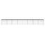 vidaXL Gallinero con techo acero galvanizado antracita 603x98x90 cm, , large indicador imagen numero 18