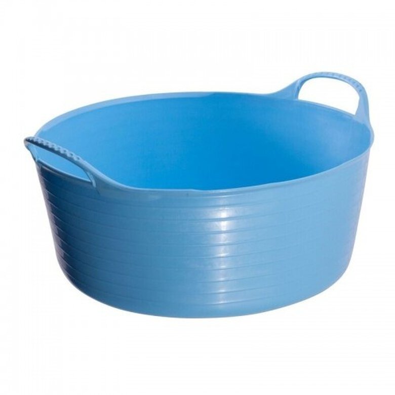 Cubo Tubtrug flexible con poca profundidad color Azul Cielo, , large image number null
