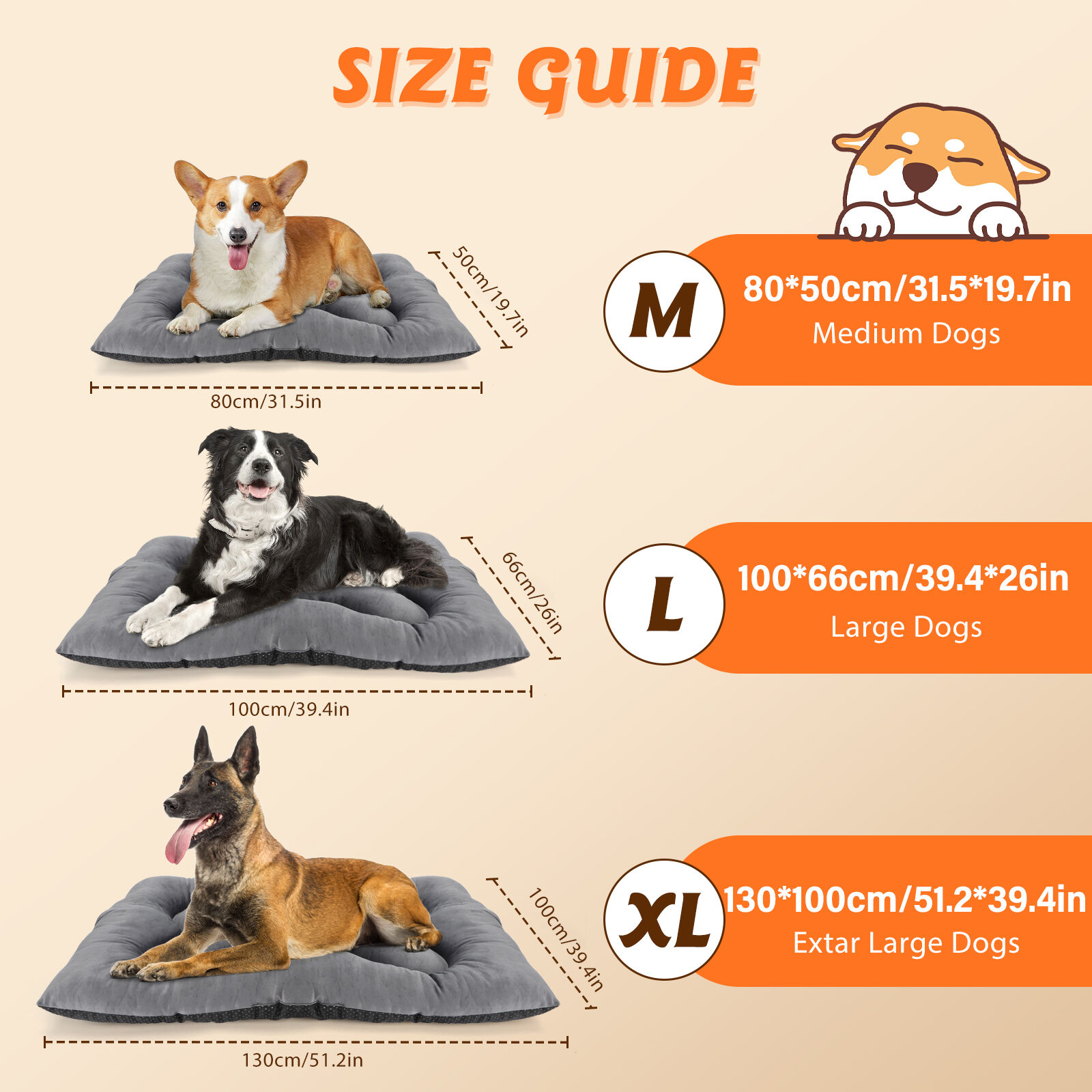 Nobleza Cama Mediana gris claro para Perro y Gato thumbnail