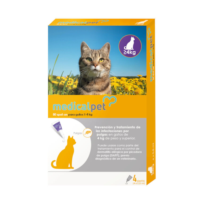 Medicalpet Pipetas Antiparasitarias para gatos