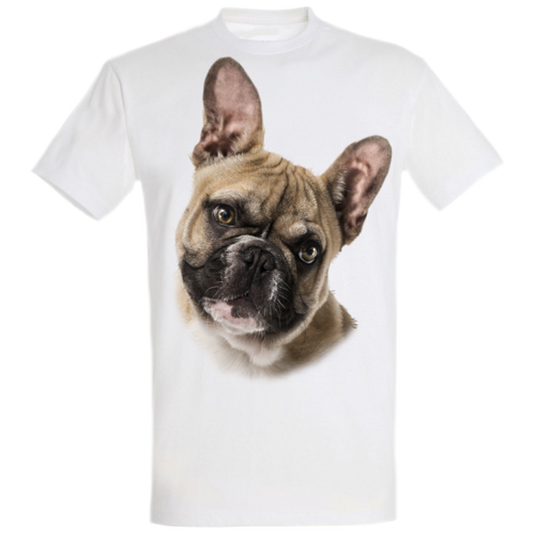Camiseta Bulldog Francés color Gris, , large image number null