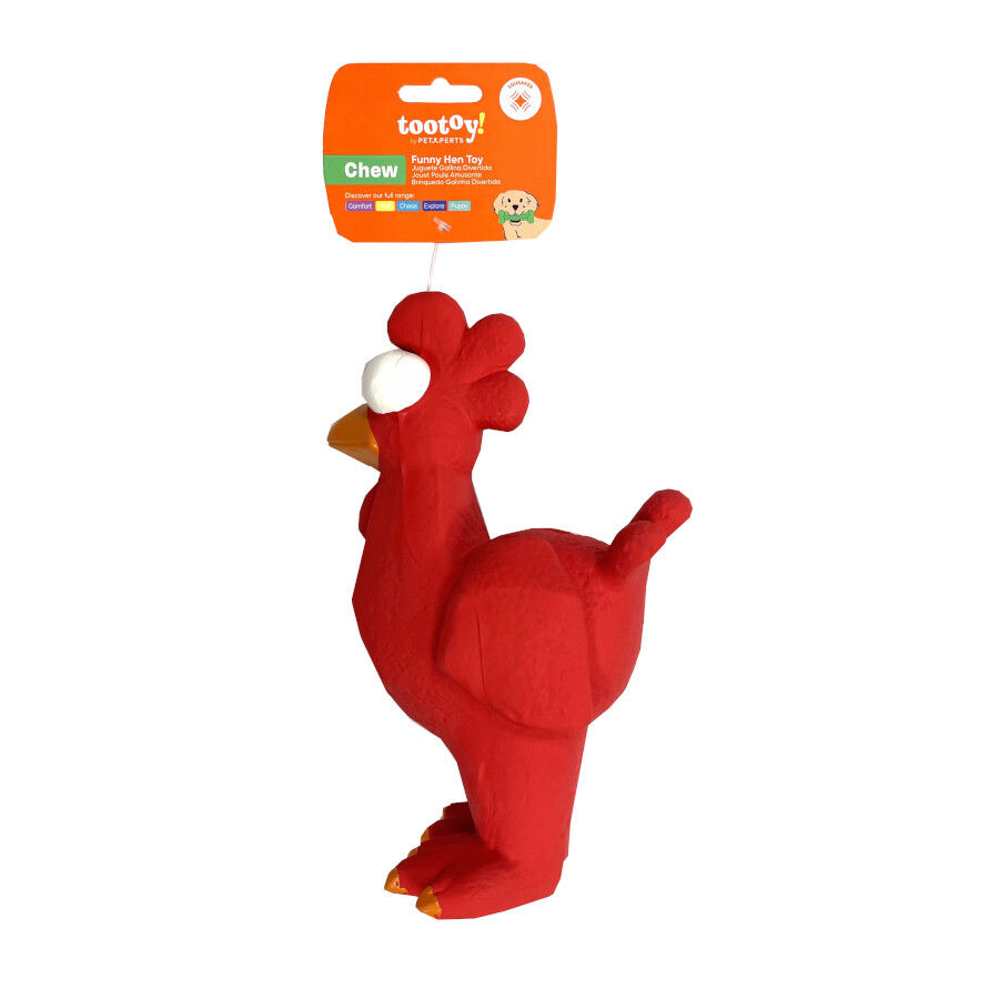 Tootoy! Mordedor con Sonido Gallina para perros, , large Imagen numero 7