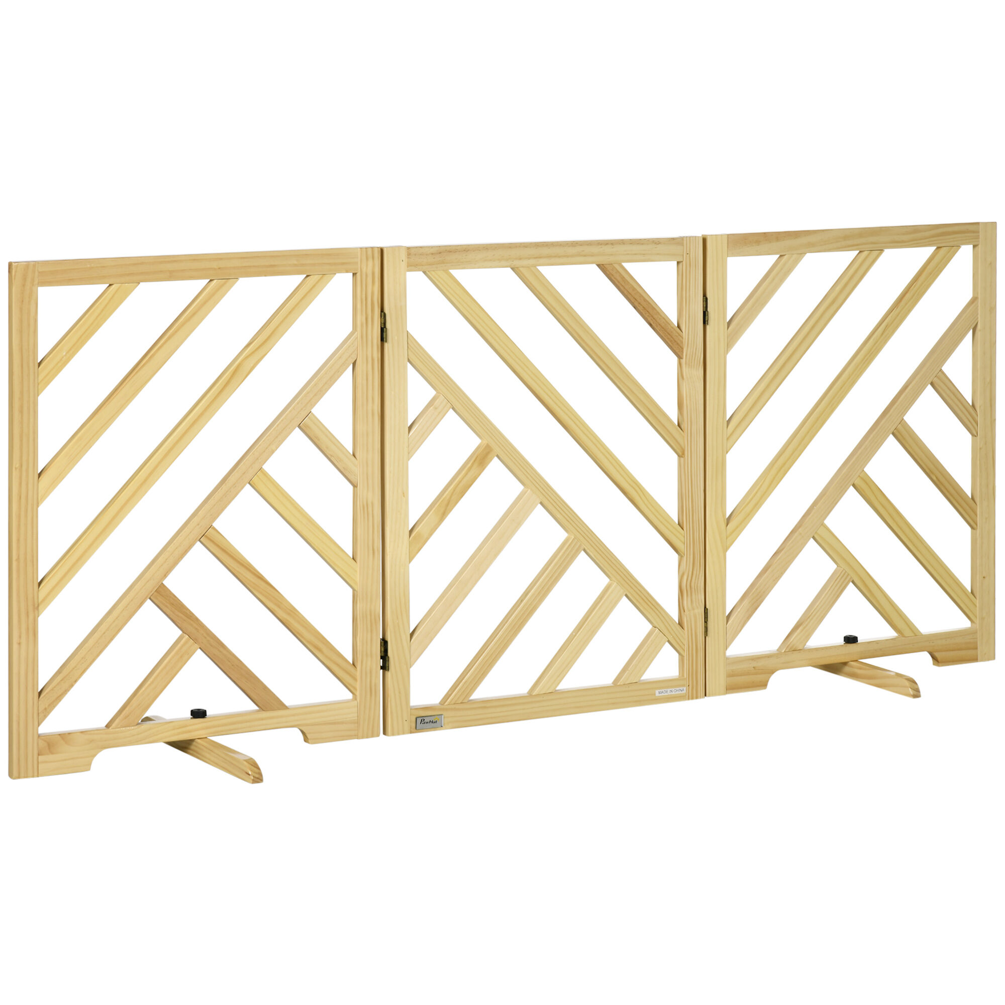 PawHut Barrera de Seguridad Plegable para Perros, , large Imagen numero 1