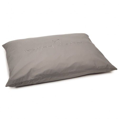 Beeztees Tapira Coj&iacute;n Desenfundable Gris Claro Mediano para perros, , large Imagen numero 1