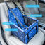 Nobleza - Refuerzo de Coche para Perros, Asiento del Coche de Seguridad para Mascotas Perro Gato Plegable Lavable Viaje Bolsas y Otra Mascota Pequeña con Cremallera Bolsillo, 40 * 34 * 25 cm, Azul, , large indicador imagen numero 2