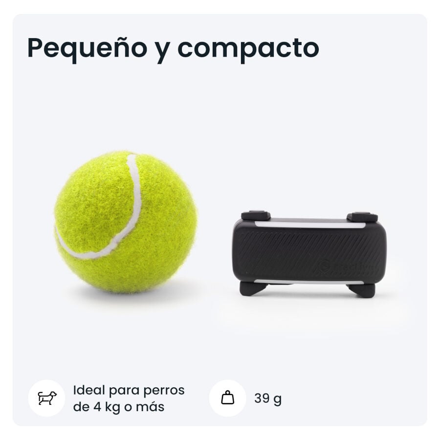 Tractive GPS Dog 6 Negro Rastreador para perros thumbnail