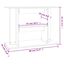 vidaXL Soporte para acuario madera ingeniería gris hormigón 80x35x60cm, , large indicador imagen numero 5
